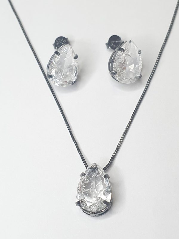 Conjunto Gota Zircônia