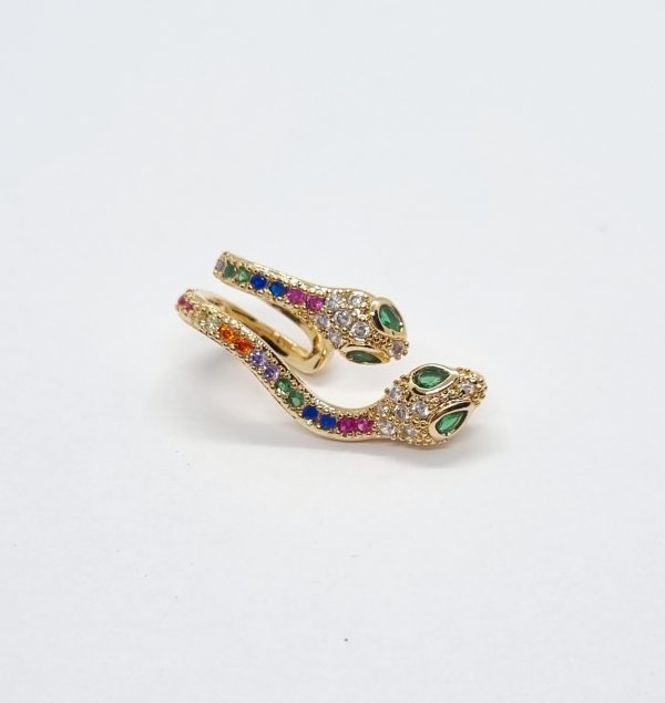 Piercing Fake Cobra Colorido